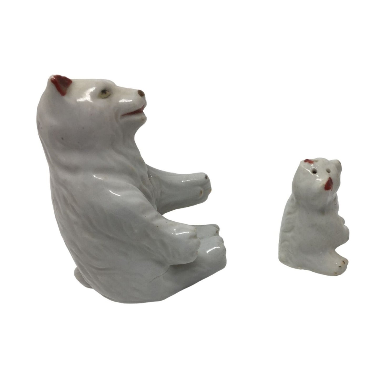 Vintage Mama Bear and Cub Salt and Pepper Shakers