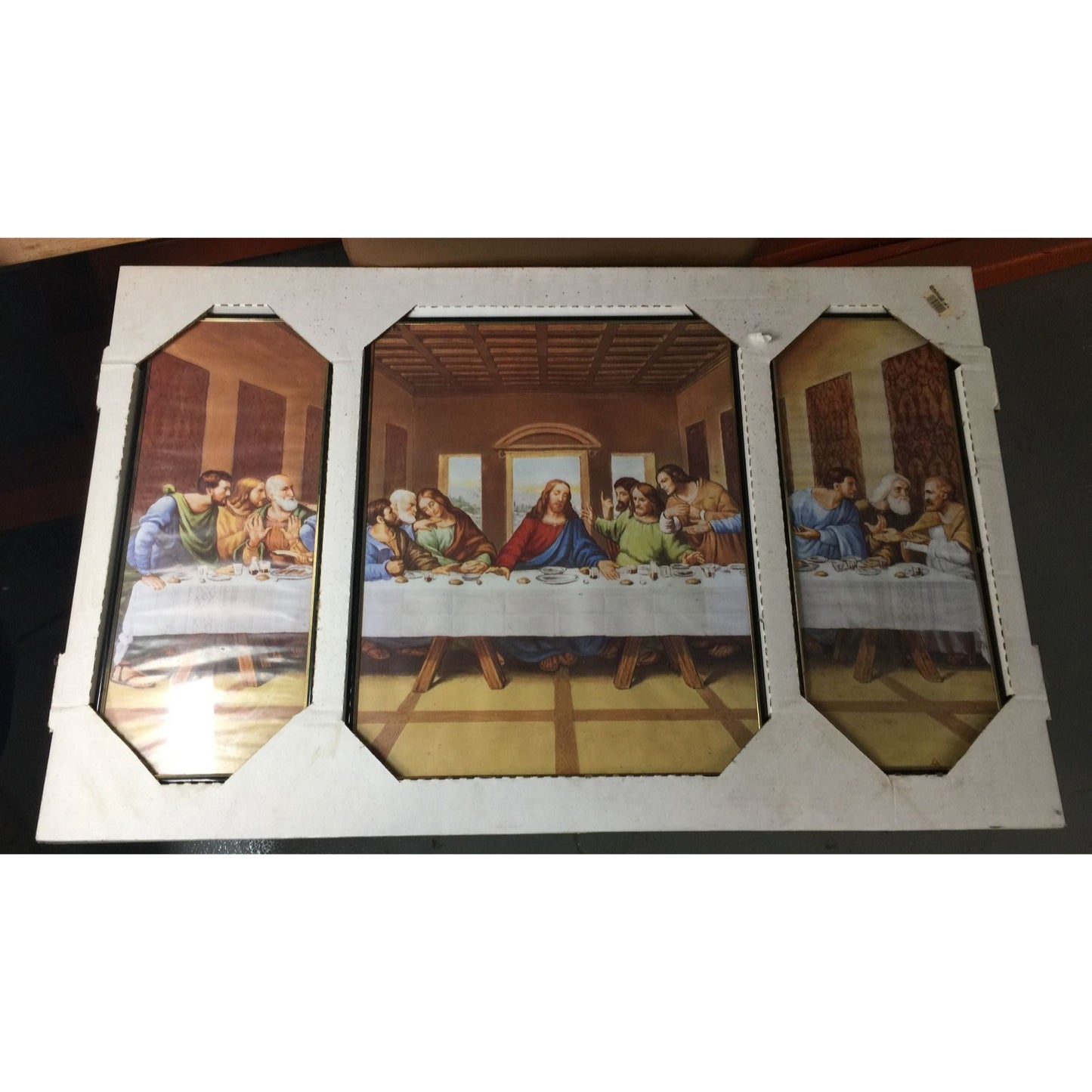 The Last Supper - 3 Panel Art Print new in packaging