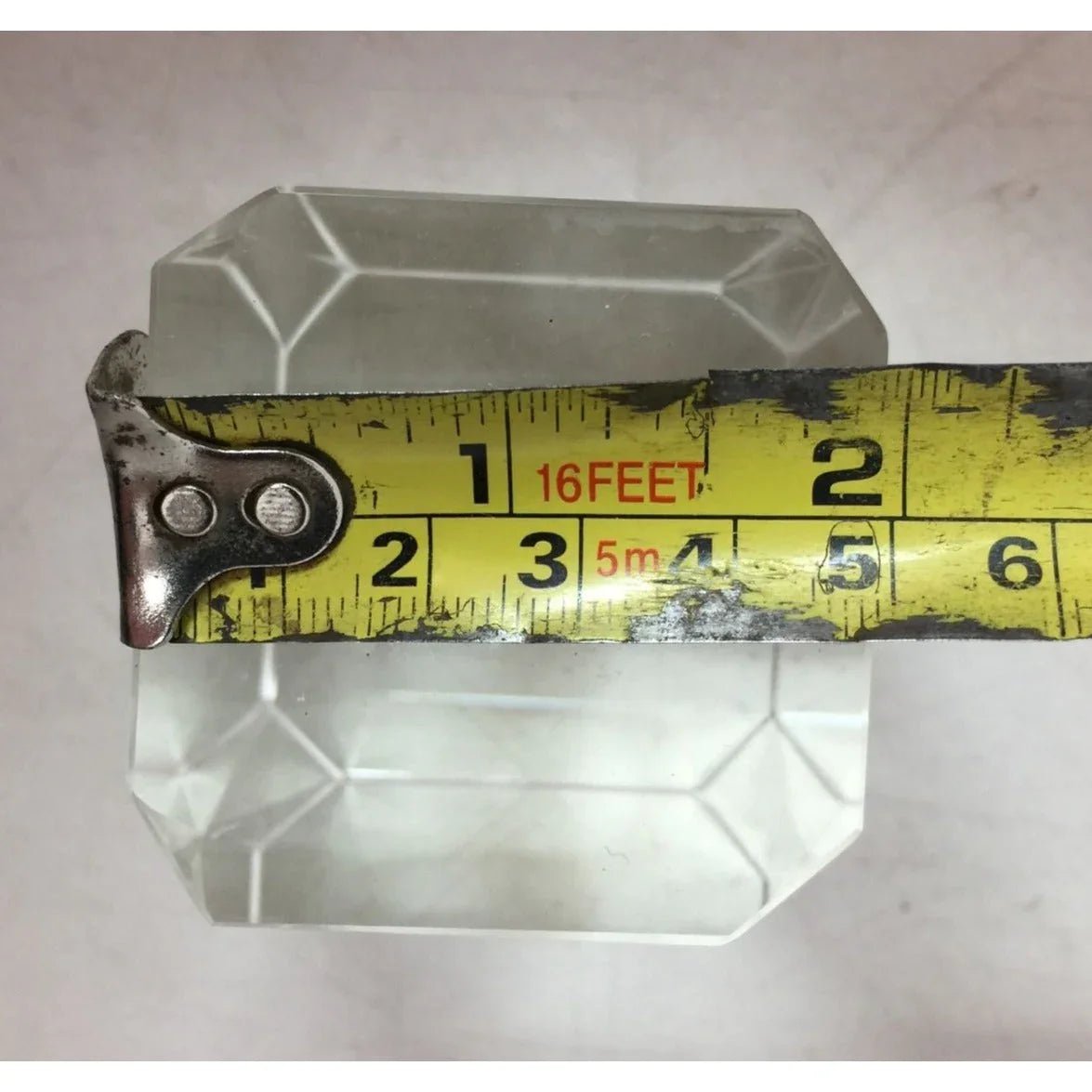 Disney Mickey Mouse 3D Laser Etched Hologram Crystal Clear Glass Paperweight - A+ Stuff - Collectibles - A+ Stuff