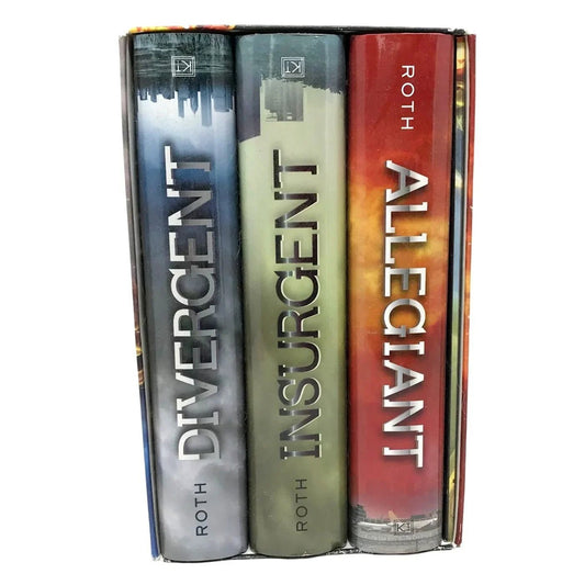 DIVERGENT Series 3 Book BOXED Set Veronica ROTH w Bonus Booklet - Veronica Roth - A+ Stuff