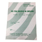 ''Do You Believe in Dreams'' Vintage Sheet Music - A+ Stuff - sheet music - A+ Stuff