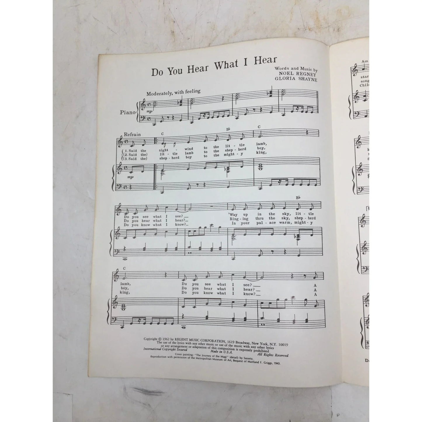 ''Do You Hear What I Hear'' by Noel Regney and Gloria Shayne - A+ Stuff - Sheet Music - A+ Stuff