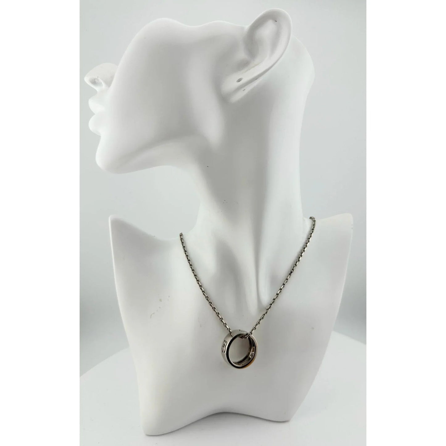 Dolce and Gabanna Cut Out DG Ring with Necklace - Dolce and Gabanna - Luxury Item - A+ Stuff