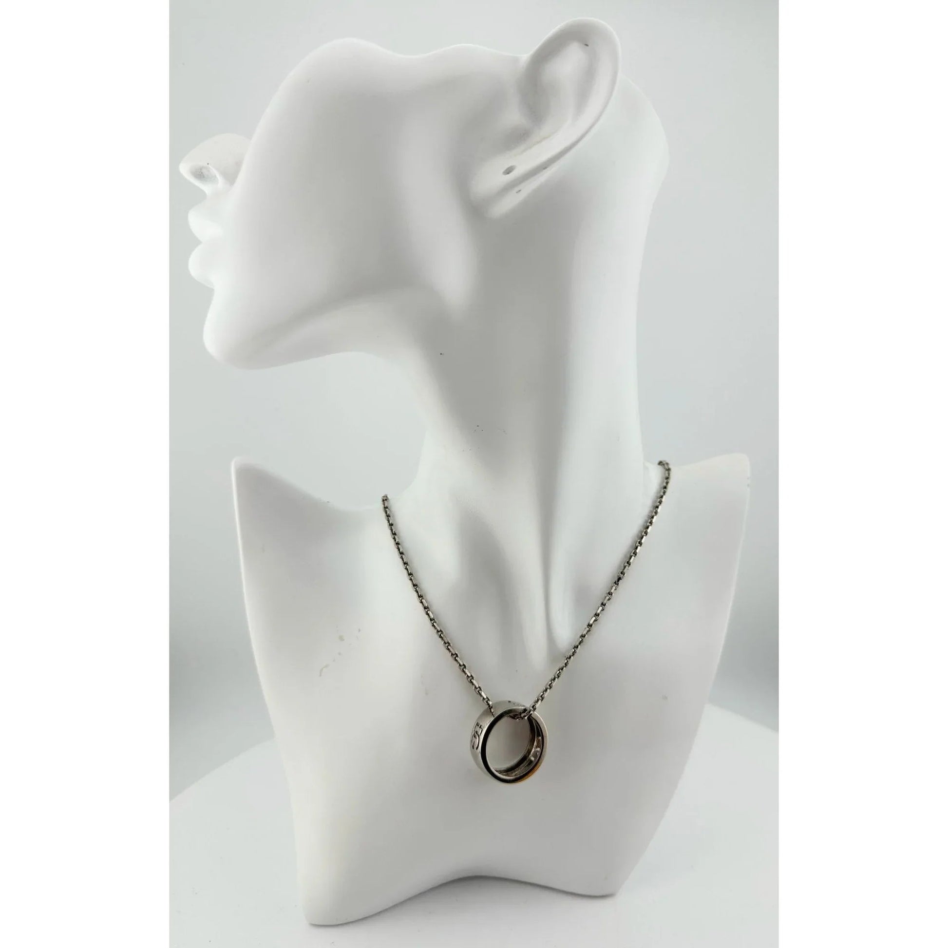 Dolce and Gabanna Cut Out DG Ring with Necklace - Dolce and Gabanna - Luxury Item - A+ Stuff