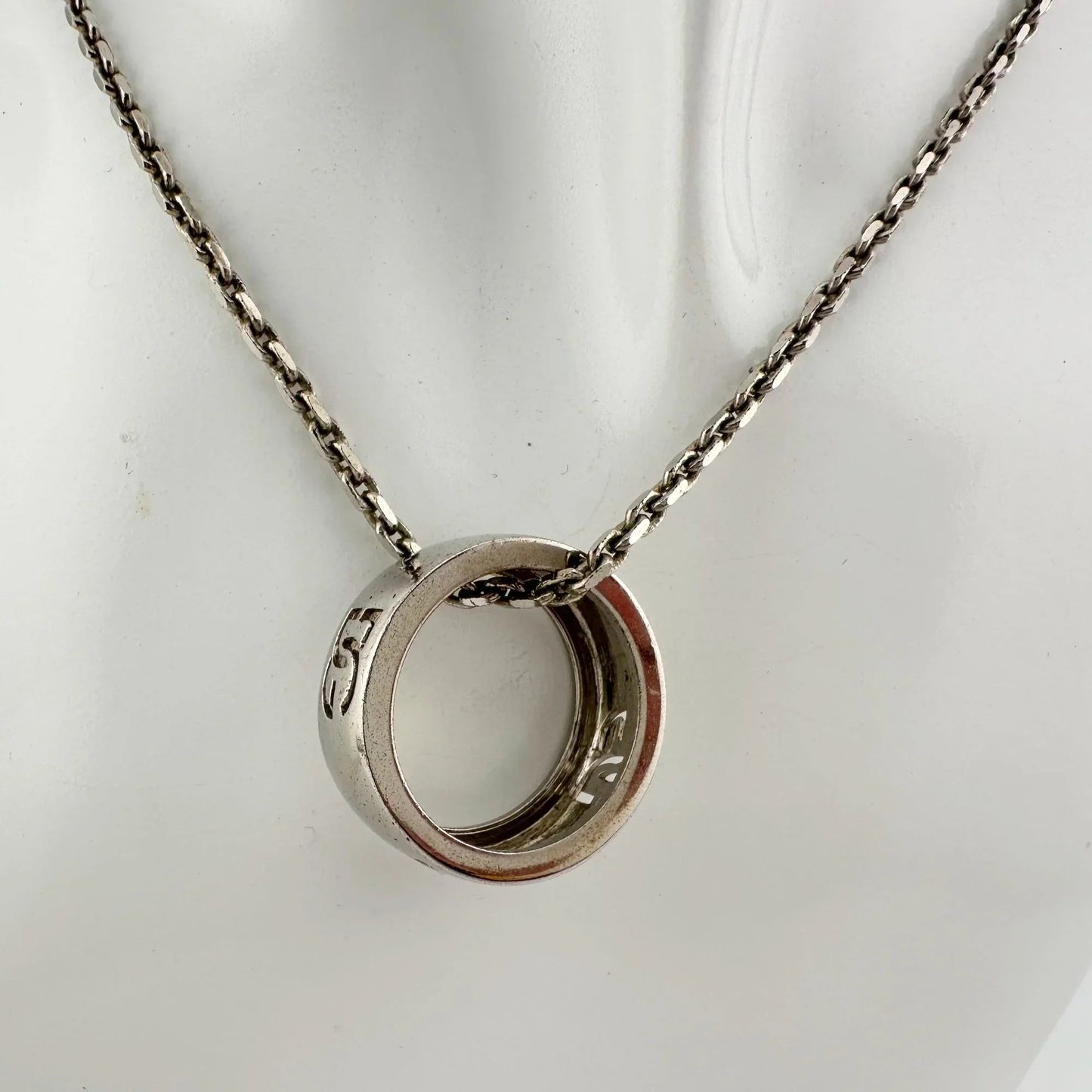 Dolce and Gabanna Cut Out DG Ring with Necklace - Dolce and Gabanna - Luxury Item - A+ Stuff