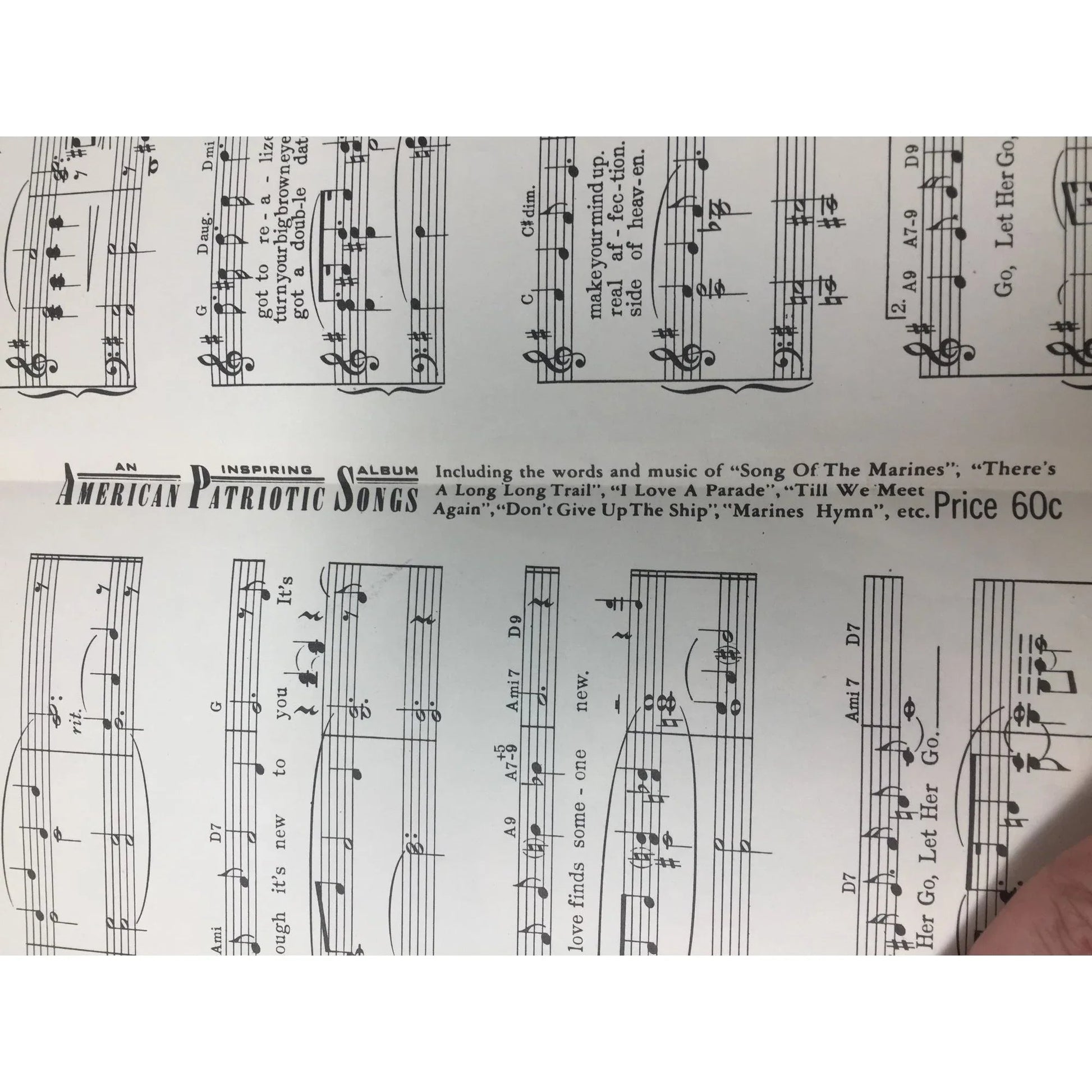 Don't Cry Joe (Let Her Go, Let Her Go, Let Her Go) Vintage Sheet Music - A+ Stuff - SHEET MUSIC - A+ Stuff