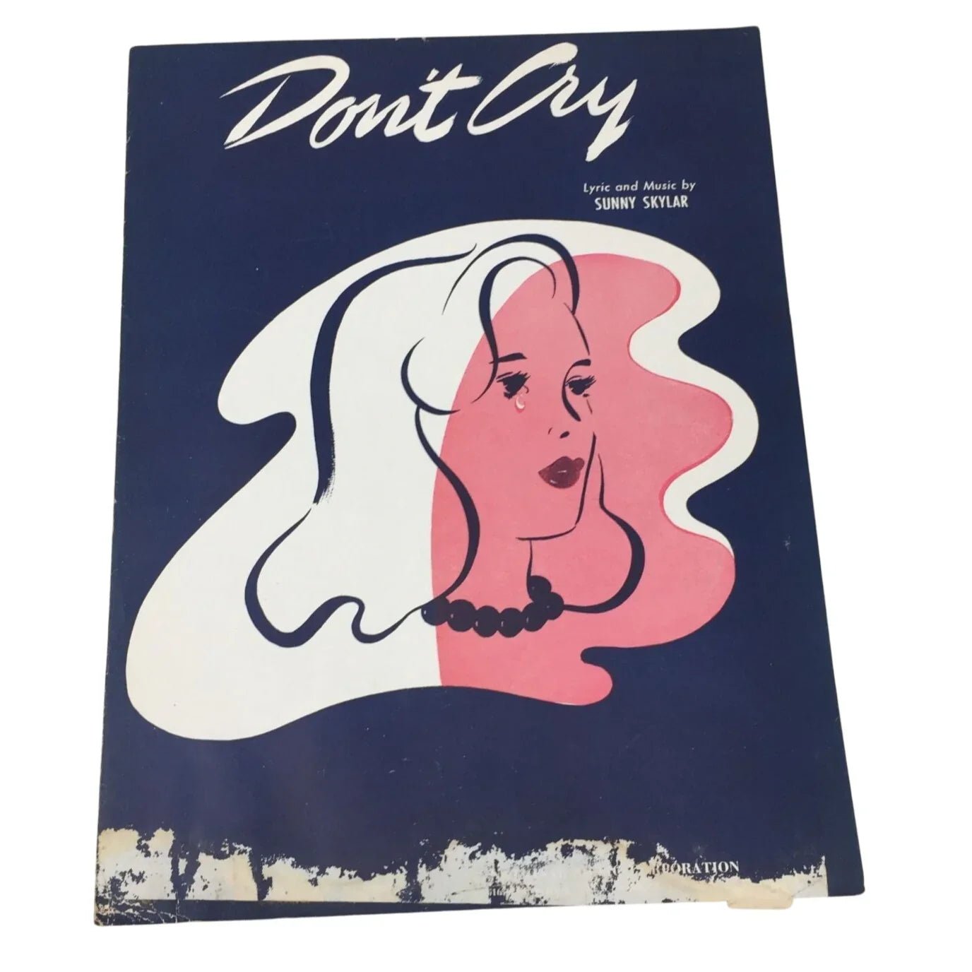 ''Don't Cry'' Lyric and Music by Sunny Skylar - A+ Stuff - Sheet Music - A+ Stuff