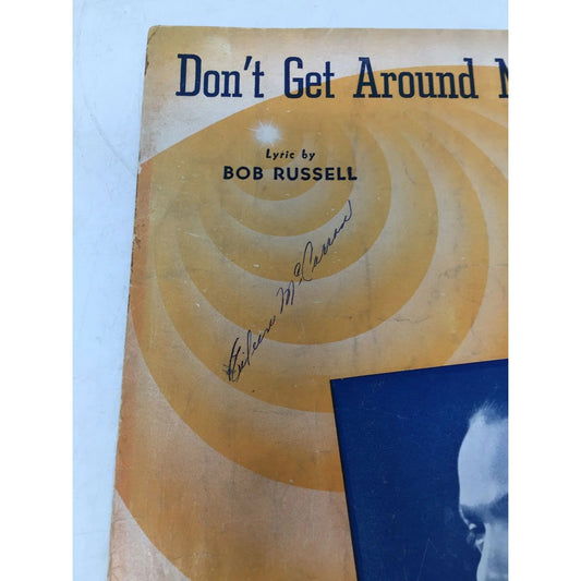 ''Don't Get Around Much Anymore'' Vintage 1942 Sheet music - A+ Stuff - sheet music - A+ Stuff