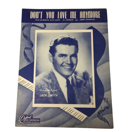Don't You Love Me Anymore by Mack David, Al Hoffman and Jerry Livingston - A+ Stuff - sheet music - A+ Stuff