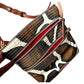 Dooney & Bourke Giraffe Print Triple Zip Nylon Crossbody Bag - Dooney & Bourke - Crossbody Bag - A+ Stuff