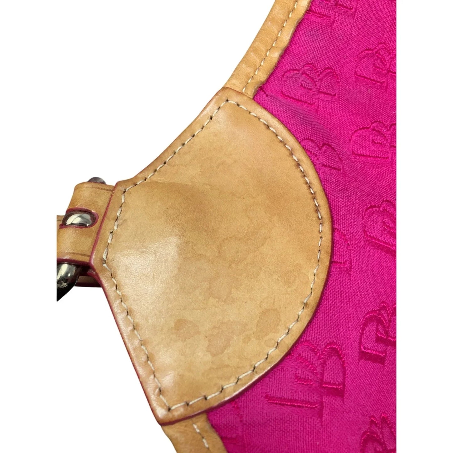 Dooney & Bourke Oversize Deep Pink Hobo Bag - Dooney & Bourke - Hobo Bag - A+ Stuff