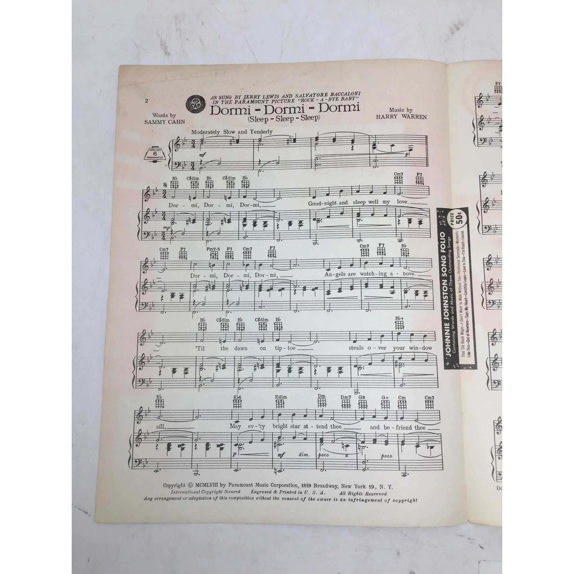 Dormi - Dormi - Dormi (Sleep - Sleep - Sleep) - A+ Stuff - SHEET MUSIC - A+ Stuff