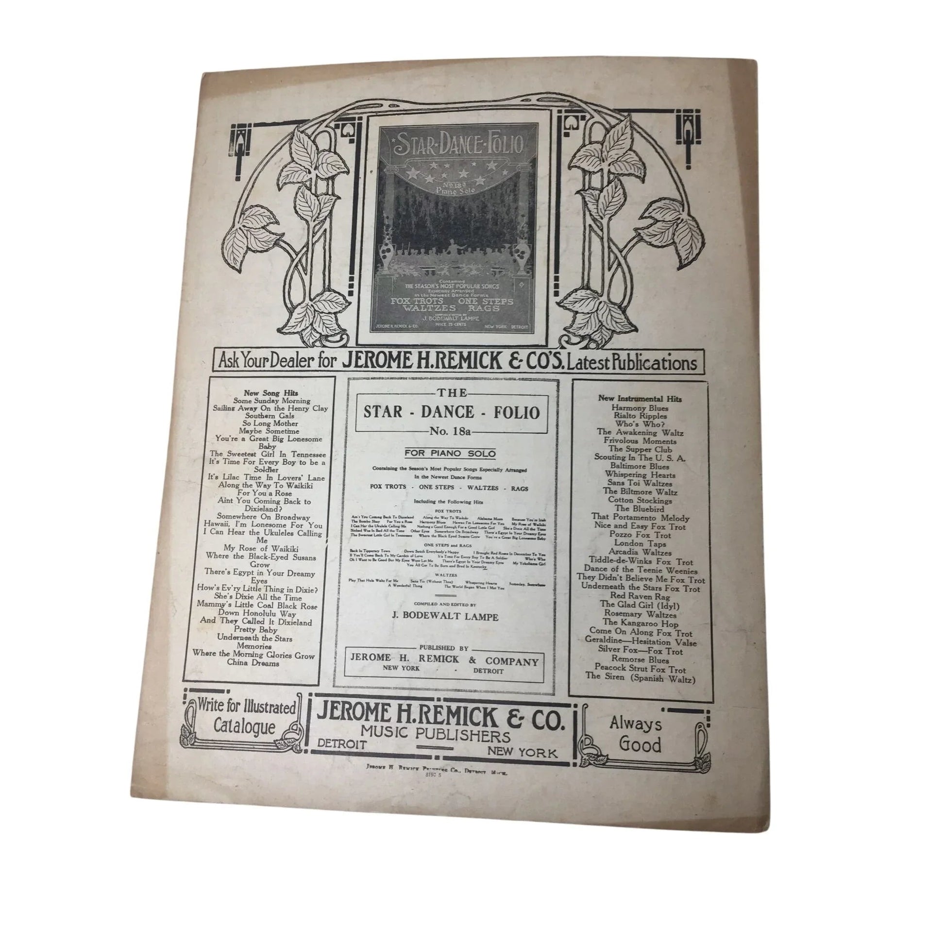 Down South Everybody’s Happy Song by Nat Vincent and Herman Paley - A+ Stuff - SHEET MUSIC - A+ Stuff