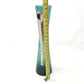 UNIQUE Greenish TEAL Glass PITCHER with Metal Handle Hourglass --  A+ Stuff Serving Pitchers & Carafes