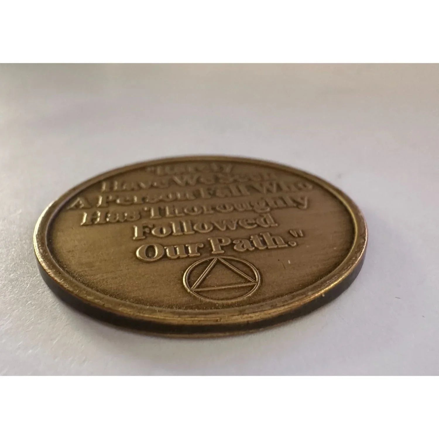 Dr. Bob and Bill W. ''Carry the Message Recovery Works!'' Medallion Coin - A+ Stuff - Collectible Coins & Currency - A+ Stuff