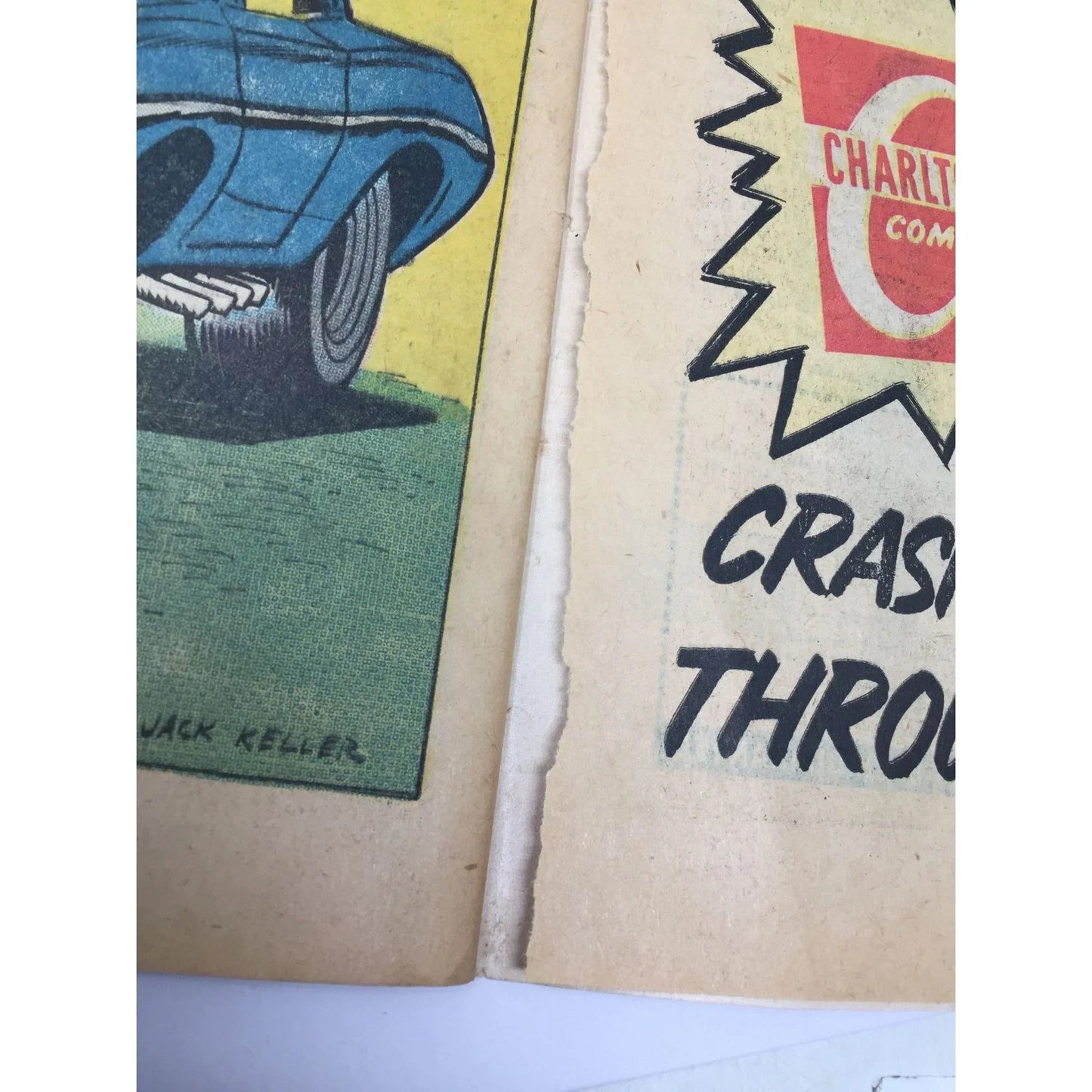 ''DRAG N' WHEELS'' (Featuring Scot Jackson) Vintage Comic Book - A+ Stuff - comic books - A+ Stuff