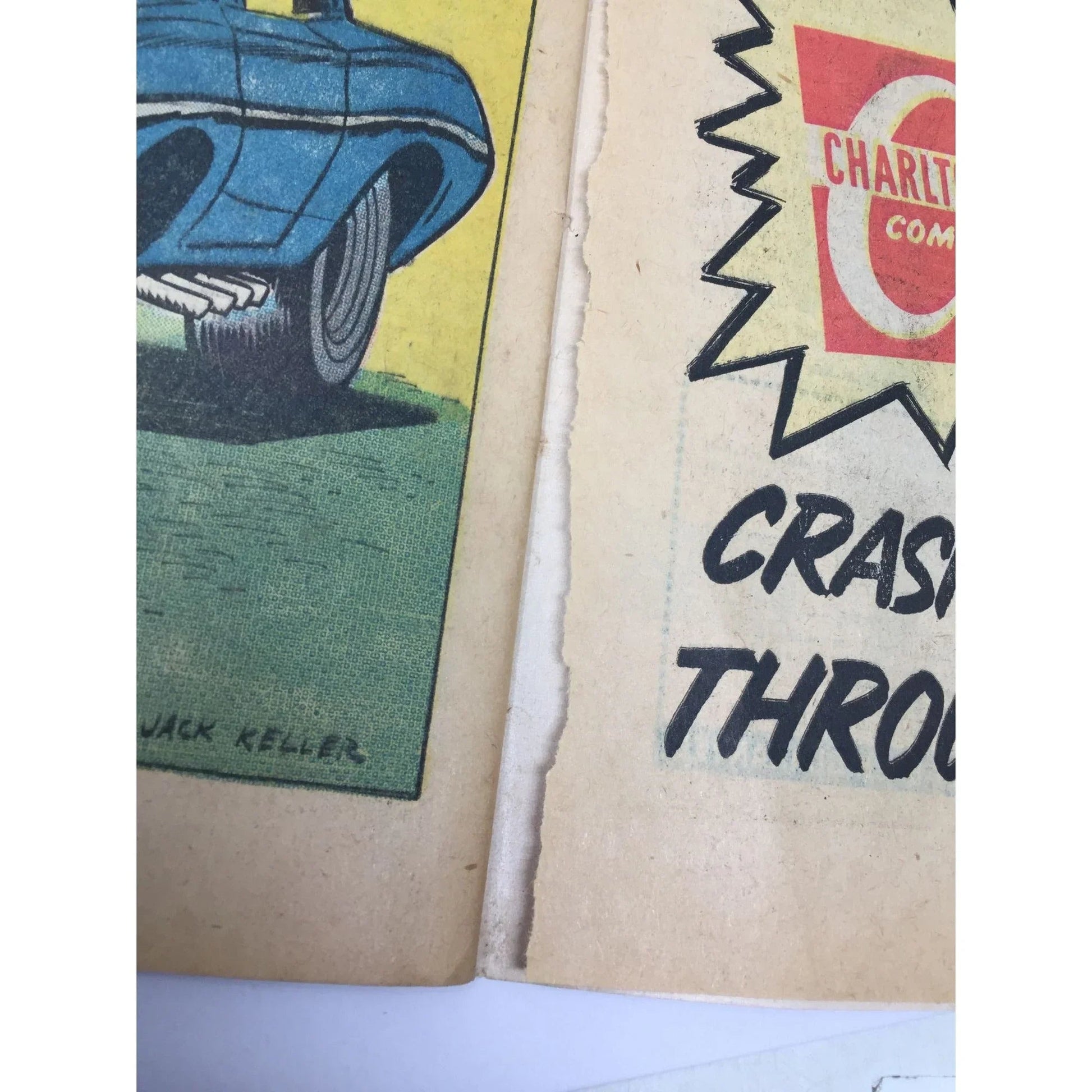''DRAG N' WHEELS'' (Featuring Scot Jackson) Vintage Comic Book - A+ Stuff - comic books - A+ Stuff
