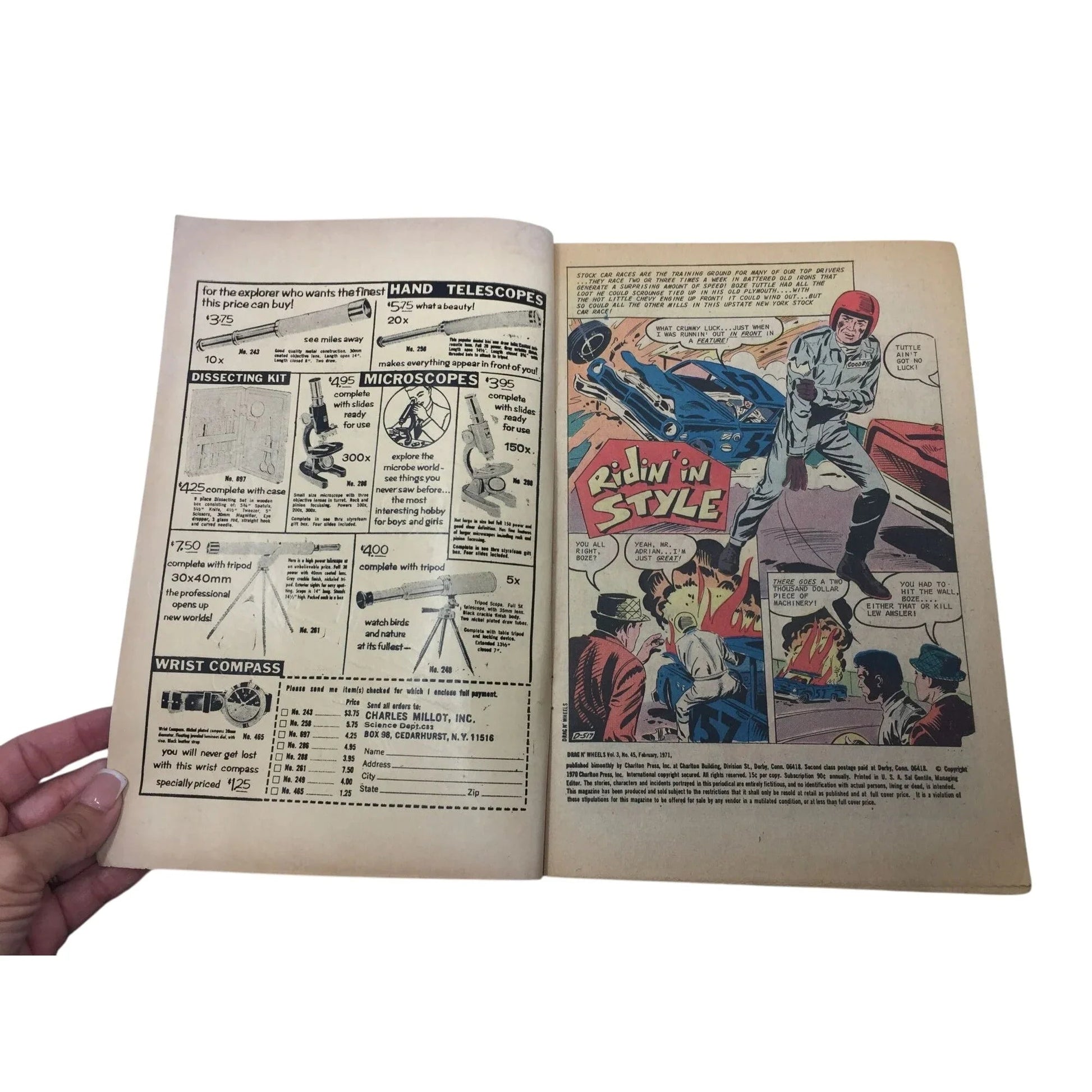 Drag N' Wheels Featuring Scott Jackson (48 Feb) - A+ Stuff - comic book - A+ Stuff