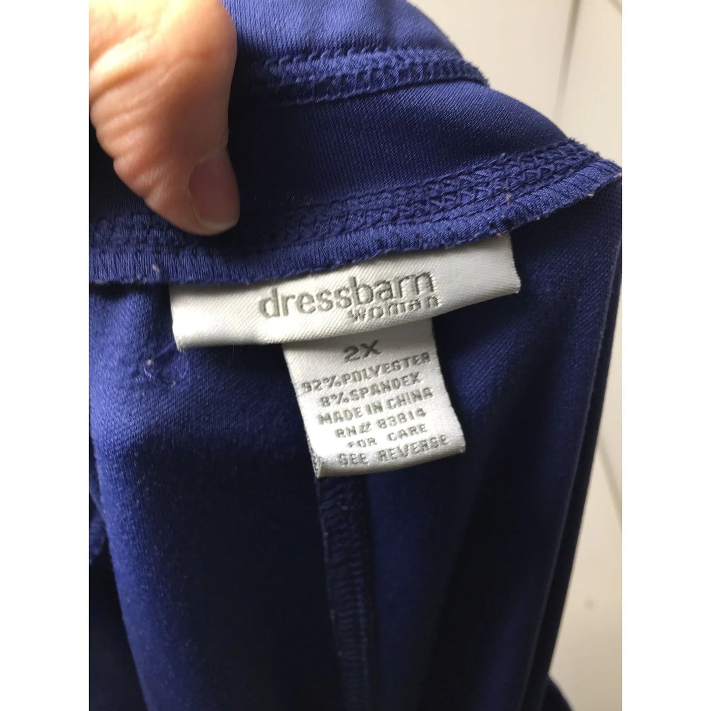 ''Dressbarn Woman'' Womens Size 2X Blue Pants - Dressbarn Woman - Pants - A+ Stuff