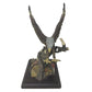 Majestic American Pride Bald Eagle Flying Sculpture/ Statue