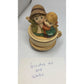 Vintage Musical Cup & Saucer with Boy and Girl Music Box Plays "TEA FOR TWO"