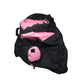 Starter Pink and Black Zippered Duffle Bag With Handles and Pockets