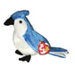 Vintage 1998 TY Beanie Original Baby Blue Jay Bird Named Rocket