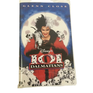 Disney 101 Dalmatians Vintage VHS Tape with Glenn Close