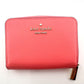 Kate Spade Pink Multi Pocket Compact Zip Wallet