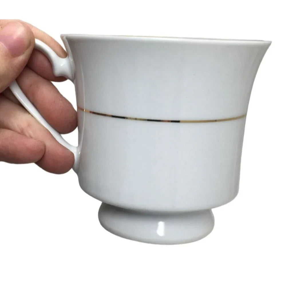 Sakura Classic Gold  Pattern China Cup and Saucer Set - A+ Stuff