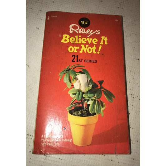 New! Ripley's Believe It or Not! 21st Series Paperback Book by Pocket Books