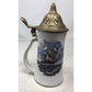 Vintage Nelson McCoy Pottery Nautical Ship Beer Stein Mug with Hinge Lid