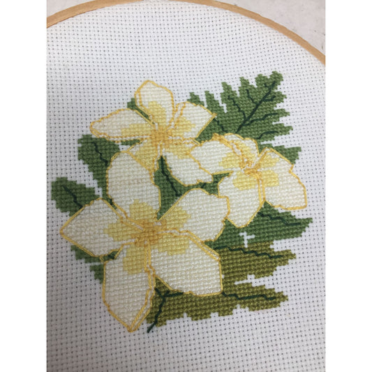 Chamomile Stitch Pattern Cross Stitch Pattern Wall Décor/Gift With Flowers/Leafy Print