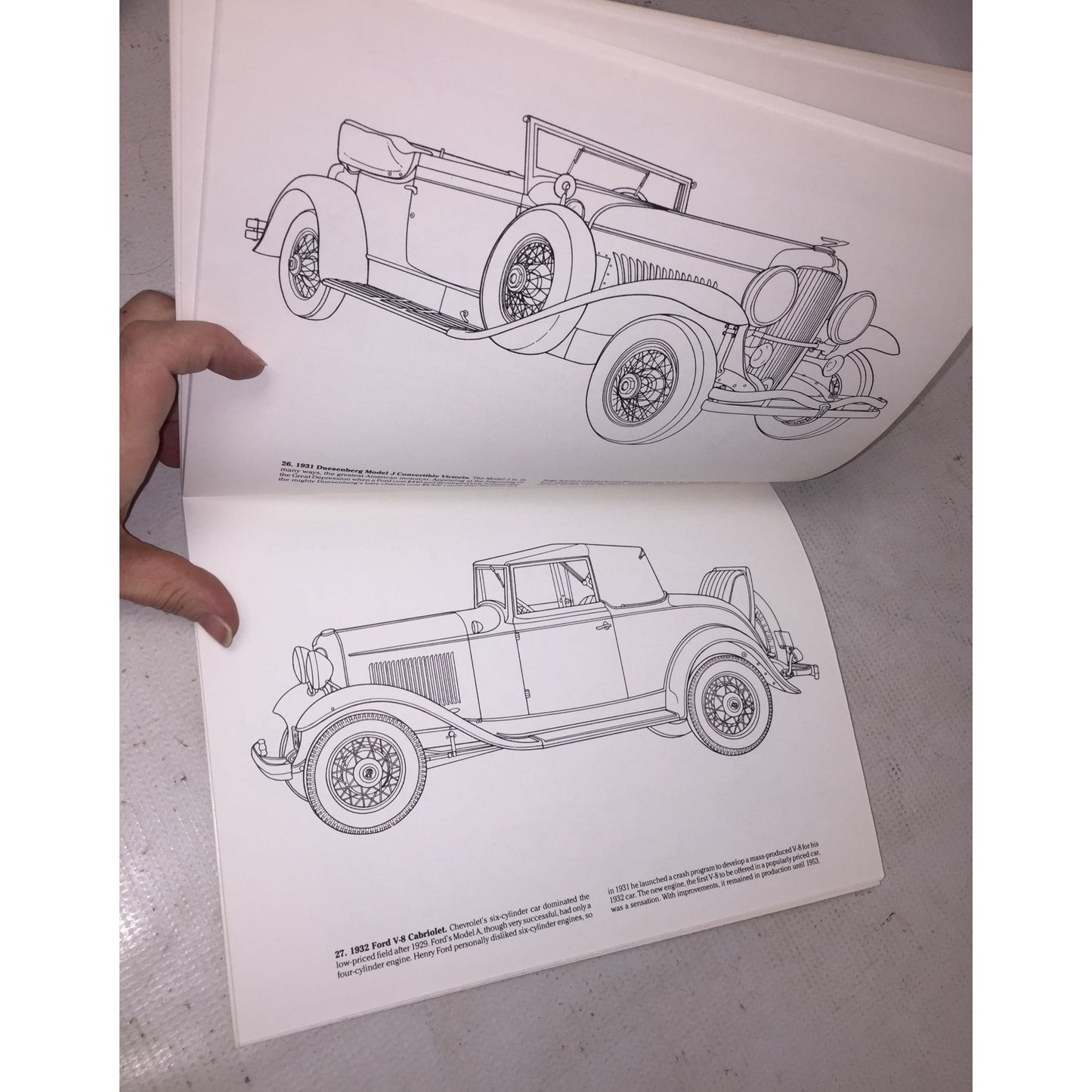 History of the American Automobile Coloring Book by A.G. Smith/Randy Mason