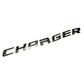 Dodge Charger Silver Vehicle Auto Patch Emblem - About 8"