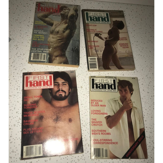 Vintage Men's Gay Magazines (4)- First Hand Experiences for Loving Men