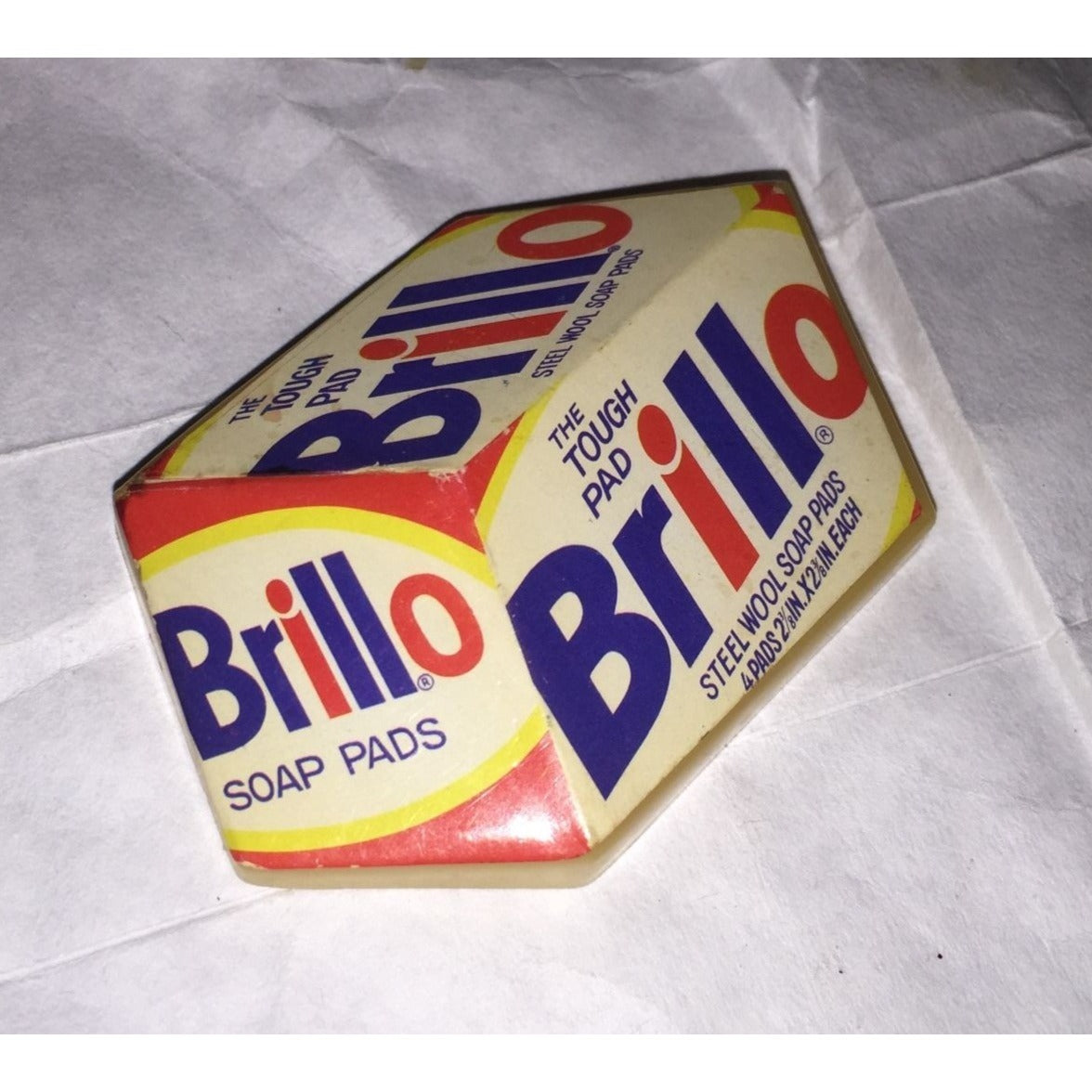 Vintage Brillo Soap Pads Refrigerator Magnet