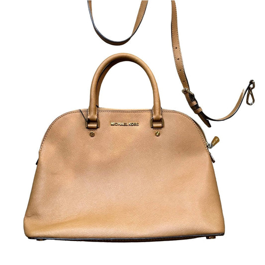 Michael Kors Tan / Dark Mustard Two Way Bag