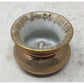 Vintage Miniature Ceramic Gold/White Planter/Bowl/Vase Dish- Made in Germany