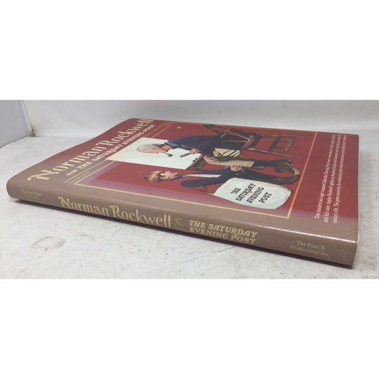Norman Rockwell And The Saturday Evening Post Large Vintage Hardback Book