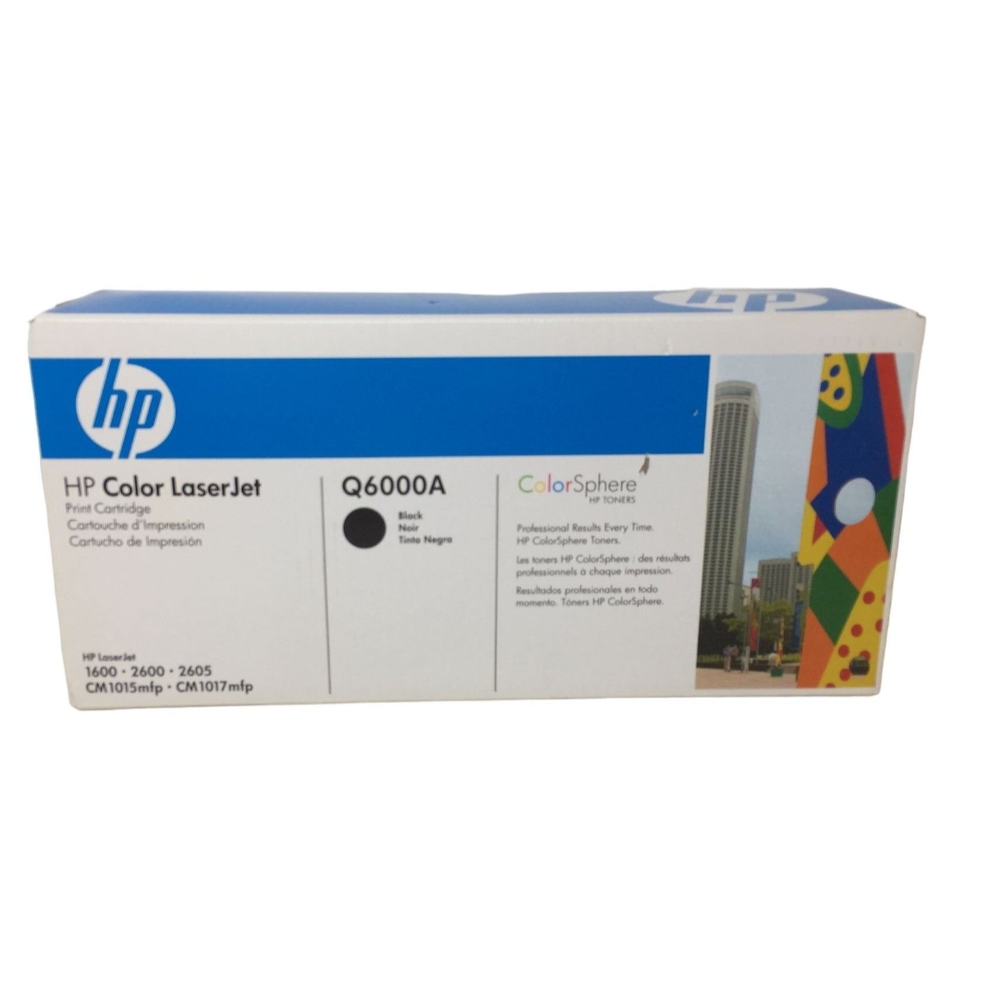 HP Color LaserJet Print Cartridge (1) Q6000A Black