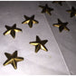 Gold Tone 5 Pointed Stars for Military Uniform (9)