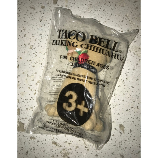 New/Sealed Taco Bell Talking Chihuahua - "I Think I'm in Love"- Works