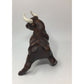 Vintage Matador Bull Fighter and Bull Ceramic Statues