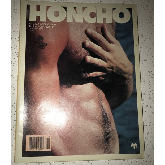 HONCHO Oct. 1979 Vintage Gay Magazine ''The Magazine for the Macho Male"