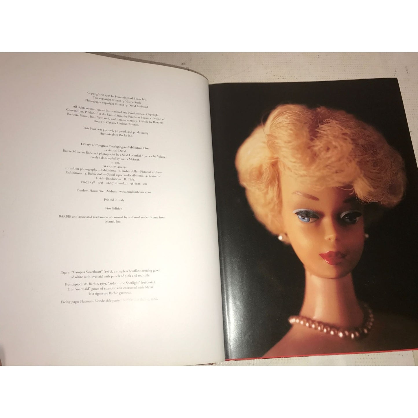 Barbie Millicent Roberts An Original Vintage Hardback Book