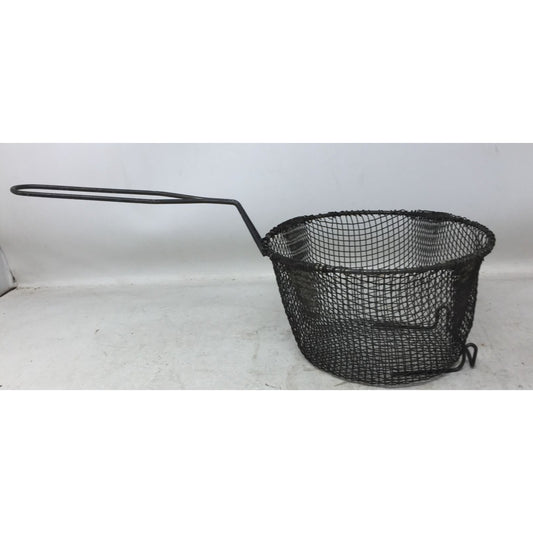 Vintage Wire Metal Mesh Handheld Frying/Straining Basket