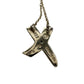 Authentic Tiffany & Co Paloma Picasso Sterling Silver Diamond Grafiti 'X' Kiss Pendant Necklace Tiffany & Co  A+ Stuff Neckace