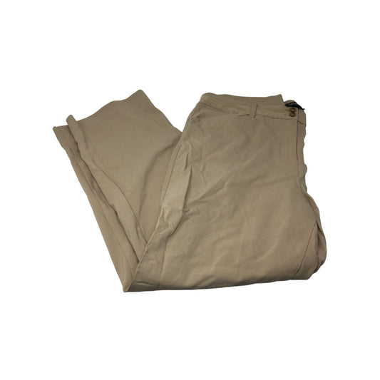 Women's Lane Bryant ''The Madison'' Size 22 Regular Khaki Dress Pants