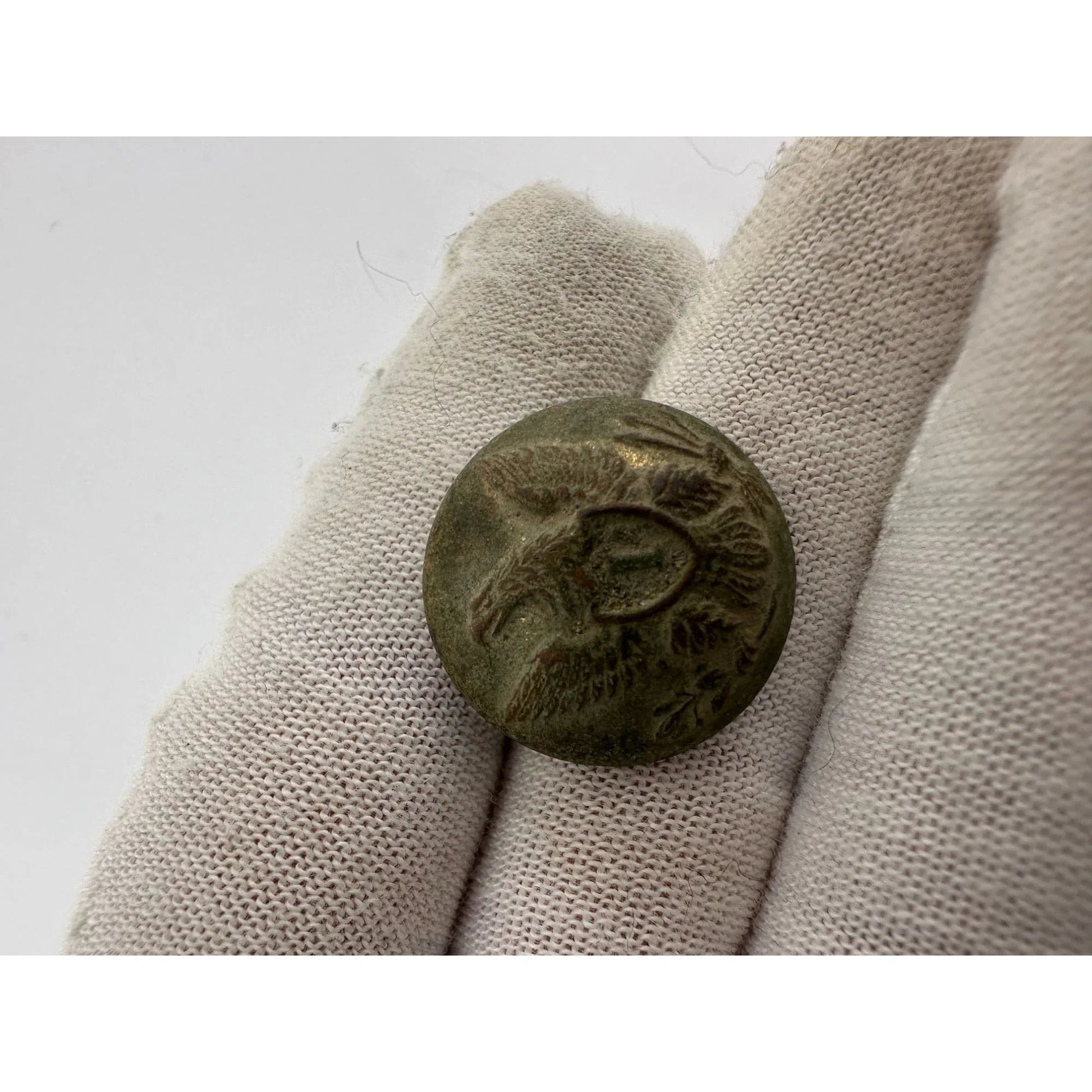 Eagle Crest Civil War General Service Coat Size Shank Button - A+ Stuff - Collectibles - A+ Stuff